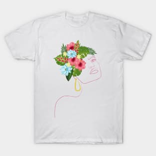 Tropical vibes Woman T-Shirt